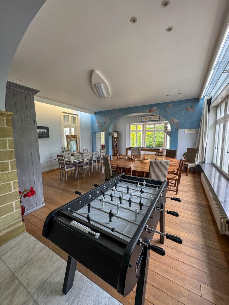Salle de vie - Gite de groupe Groffliers